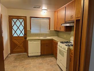 Nice sized kitchen, with room for a small eat in table.