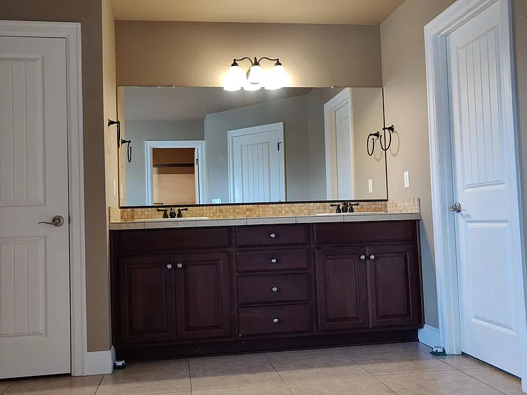 Master bedroom mirror