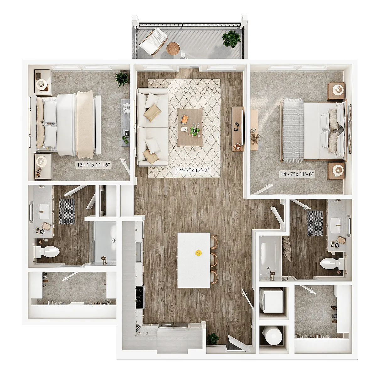 Floor plan B03