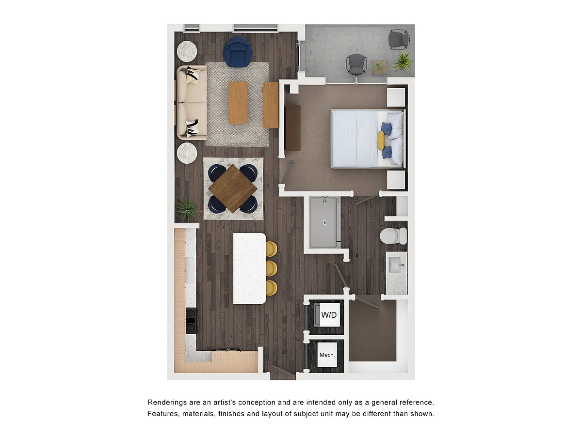 Floor plan A1B