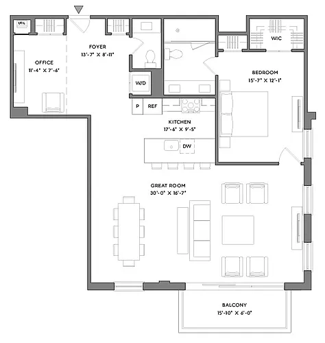 Floor plan A19