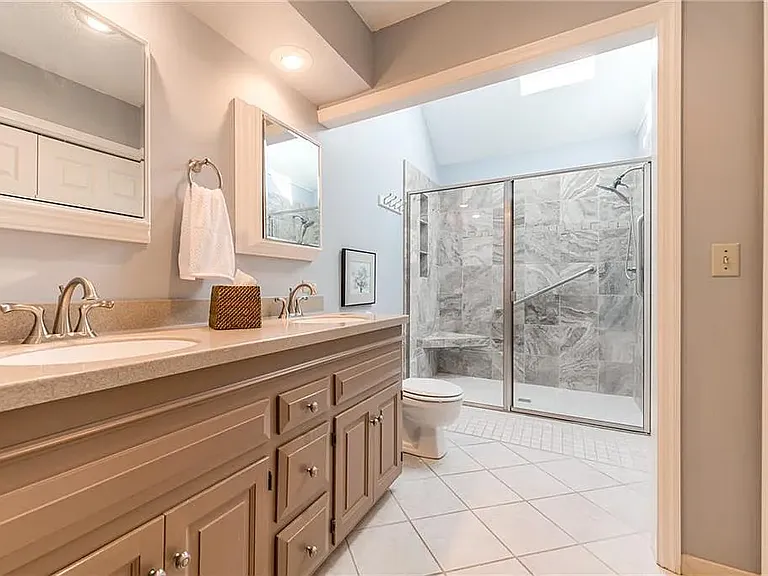 Master bathroom