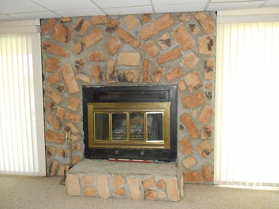 basement fireplace