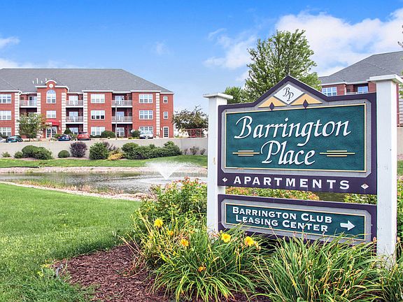 Barrington Place Apartments Monument Sign