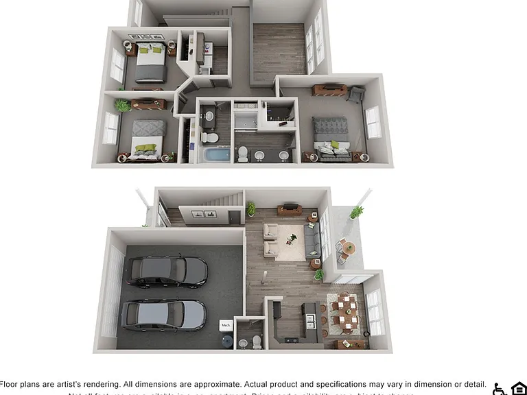 3 bedroom 3 bedroom