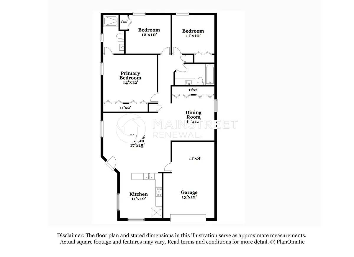 Floor Plan - 5638 Piney Ridge Dr