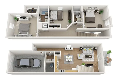 Floor plan The Oak