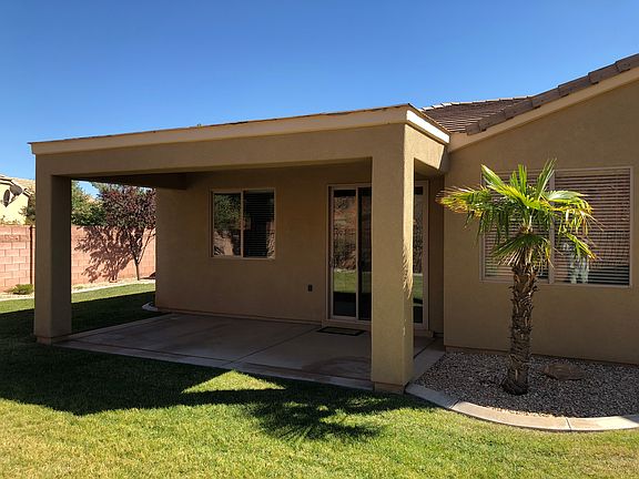 Two covered patios