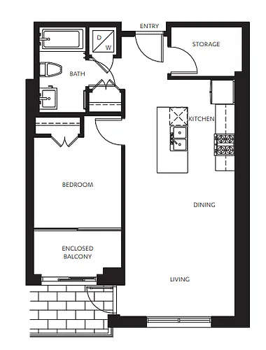 Floor plan 412
