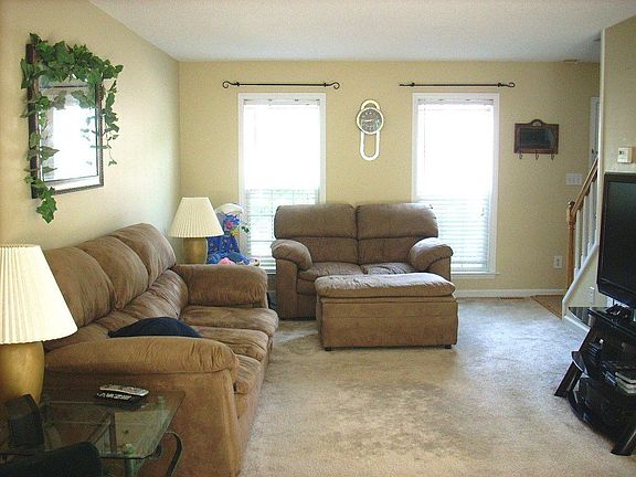 Family with corner fireplace