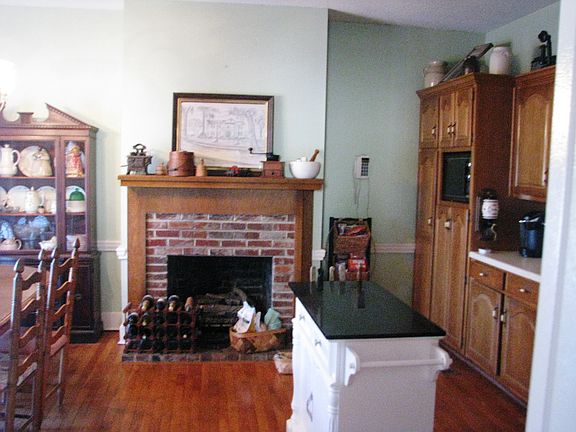 Kitchen Fireplace