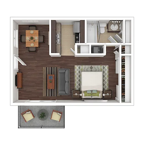 Floor plan EFF