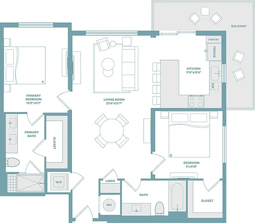 Floor plan B2