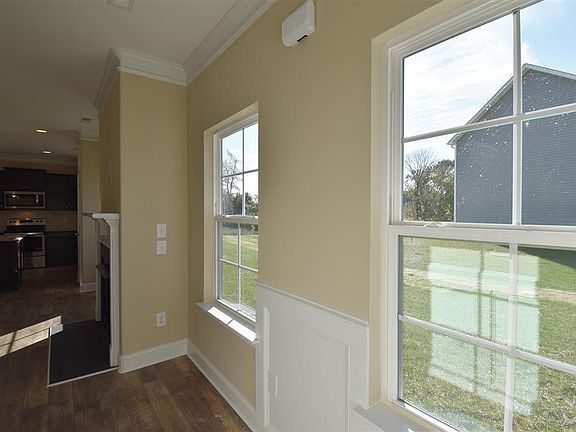 Entry with wainscoting