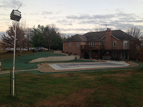 Updated landscaping 