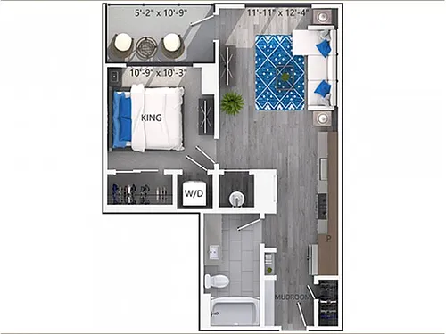 Floor plan A2a