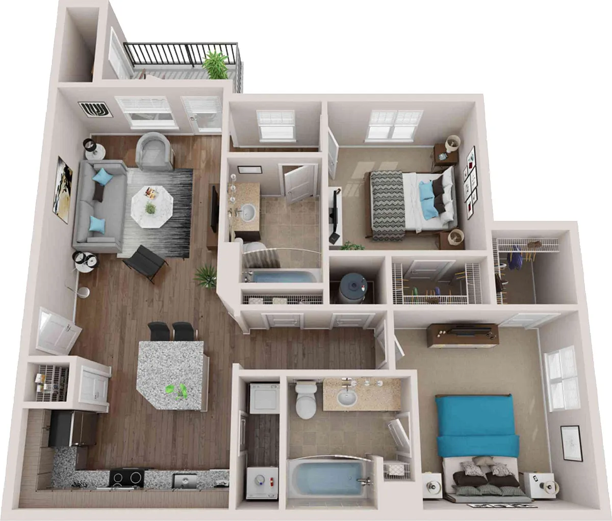 Floor plan The Monterey