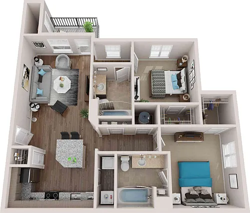 Floor plan The Monterey