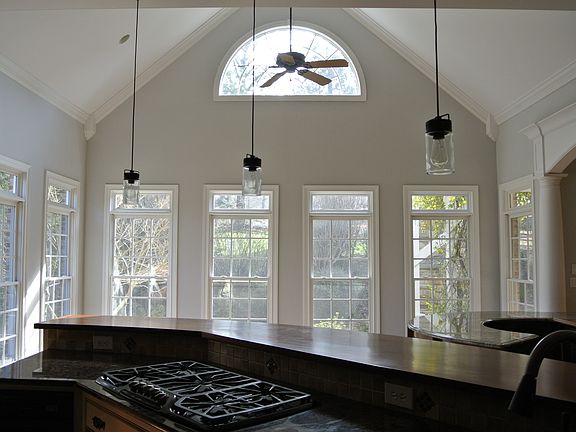 Dramatic Breakfast Room