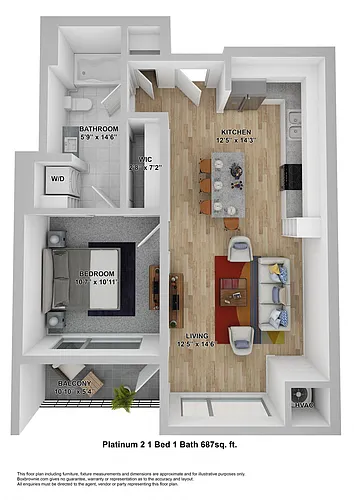 Floor plan Platinum 2