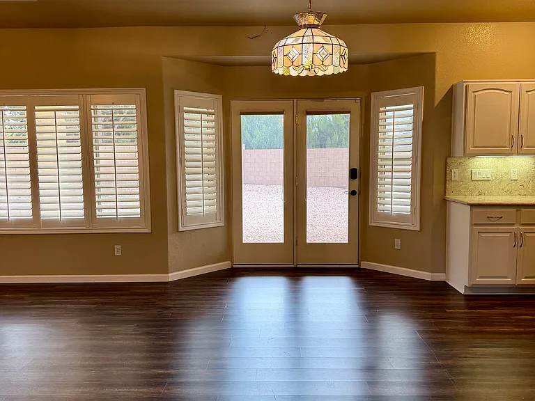 Large open concept living space - area closest to kitchen