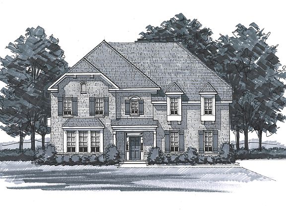 The Duvall II - Elevation C - Side Entry Garage