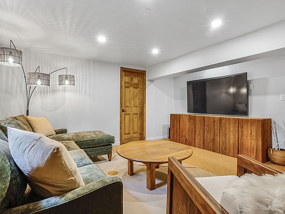 Shared (but mostly renter's) basement living room.