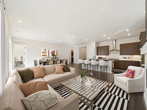 Great Room Virtually Staged