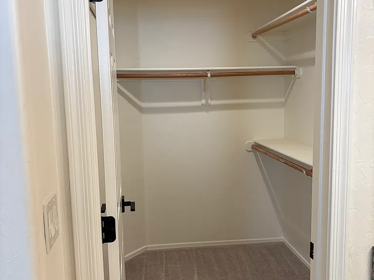 Primary walk-in closet