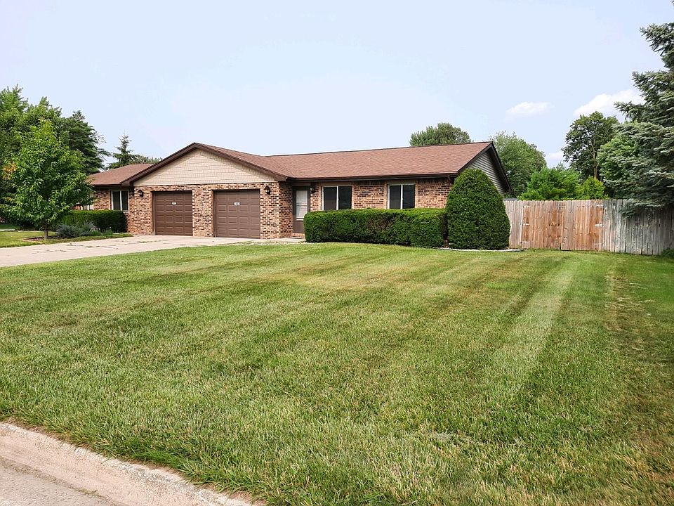 Large yard with privacy fencing around rear and side of the home.