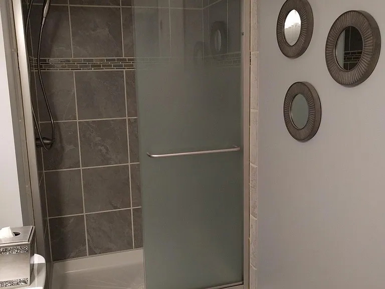 Basement bathroom