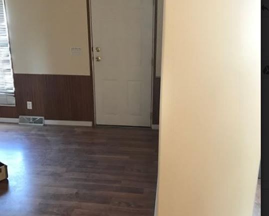 new flooring and paint in living room!