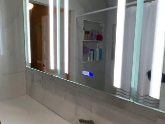 Luxury Spa Bathroom-LED MEDICINE CABINETS (3), lots of room for storage