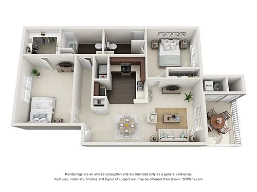 Floor plan The Marquette