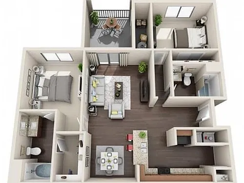Floor plan B3 Gold
