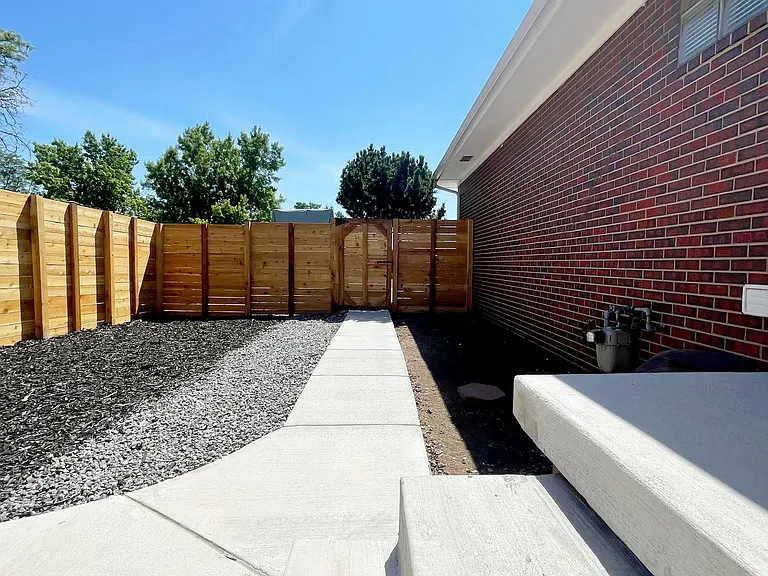 Private yard