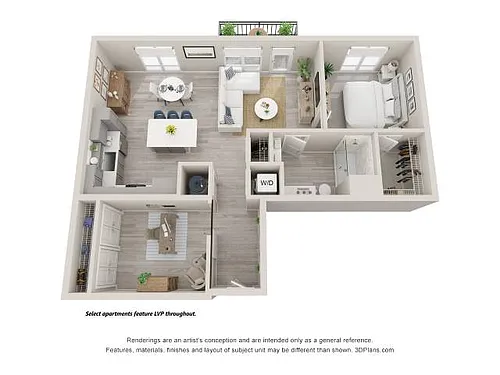 Floor plan A11 Den