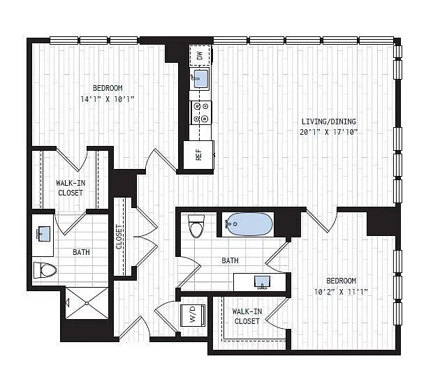 Floor plan B6