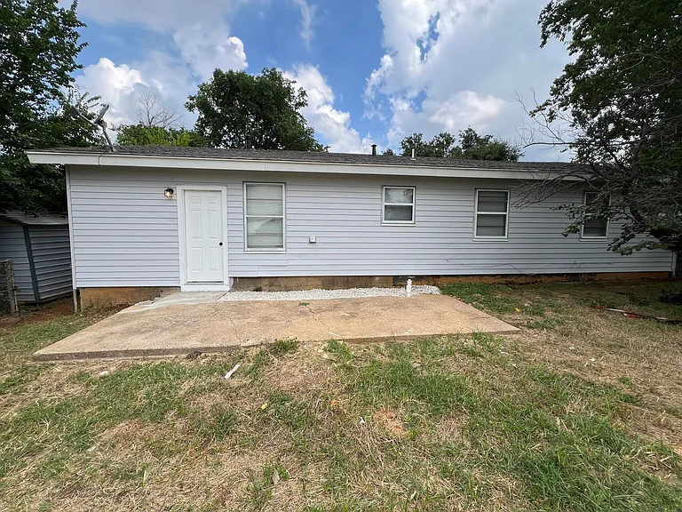 Back of home