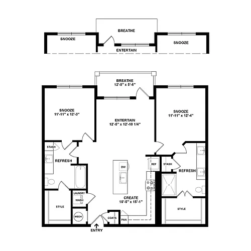 Floor plan B2