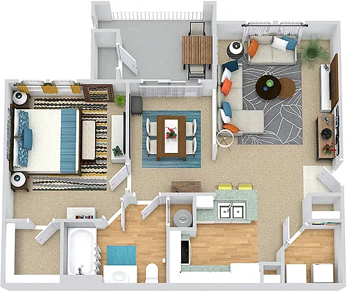 Floor plan Oakview
