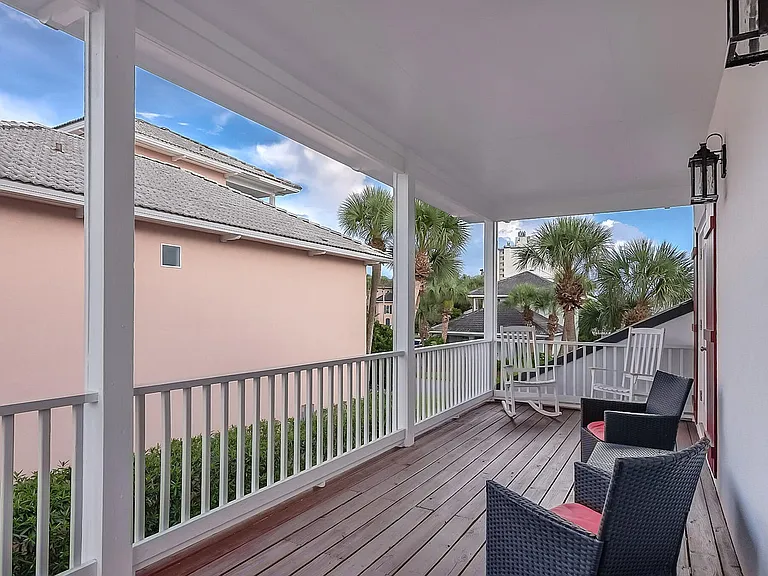 Balcony from the 2nd and 3rd floor bedrooms