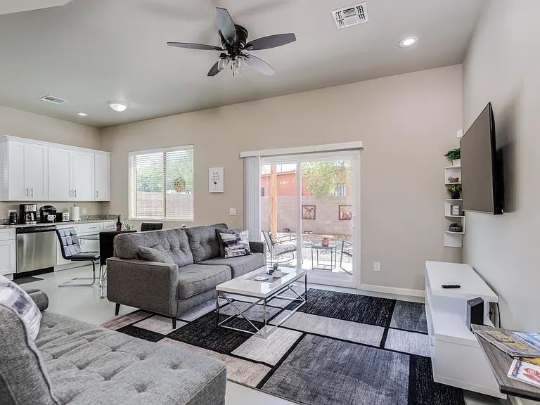 Open floor plan - shared space