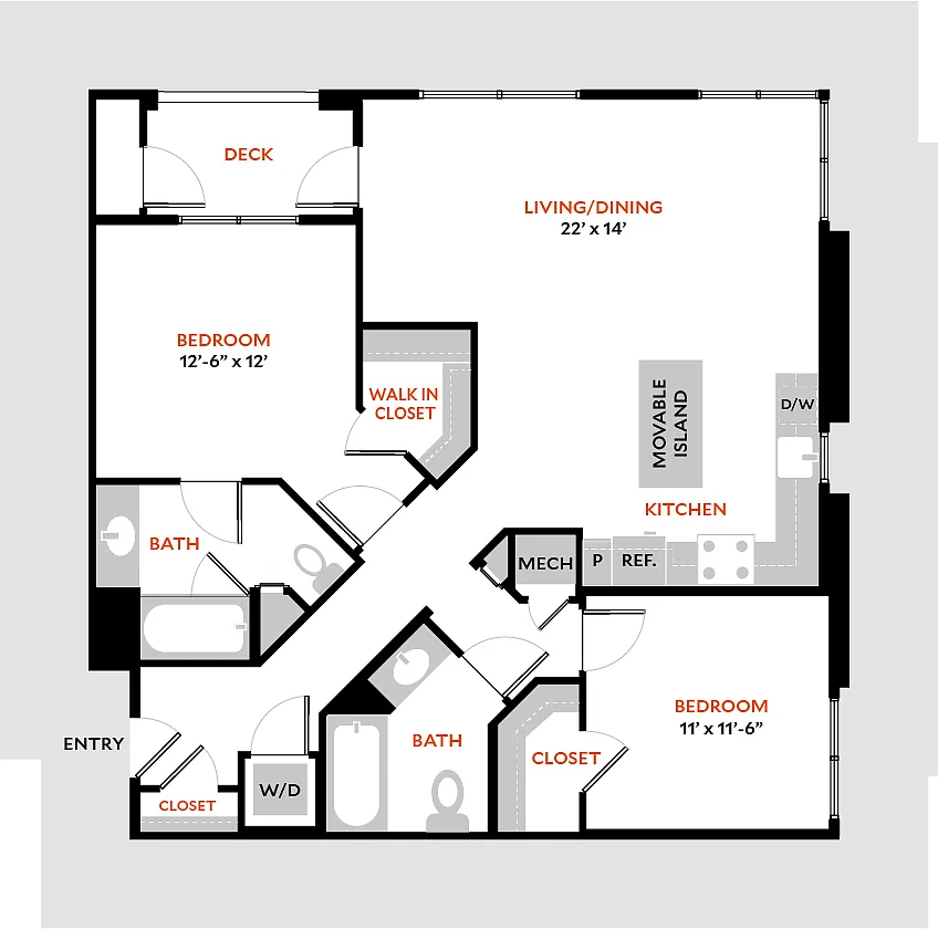 Floor plan Plan 2E