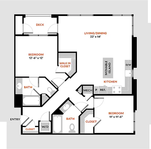 Floor plan Plan 2E