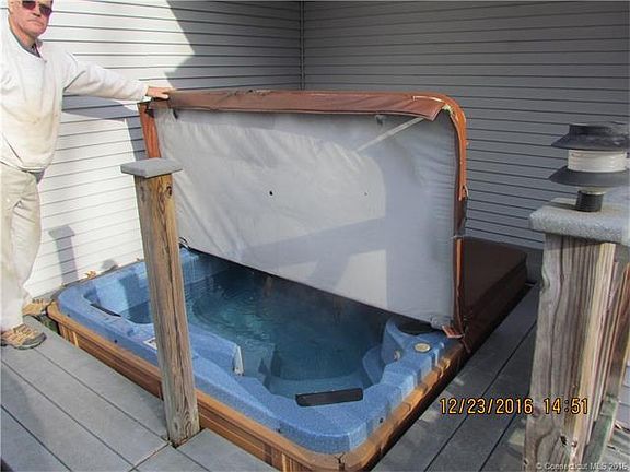 5 person jacuzzi overlookin...