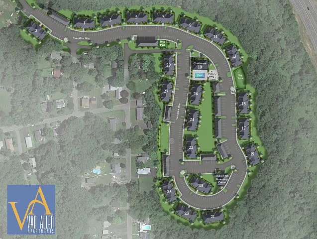 Van Allen Site Plan