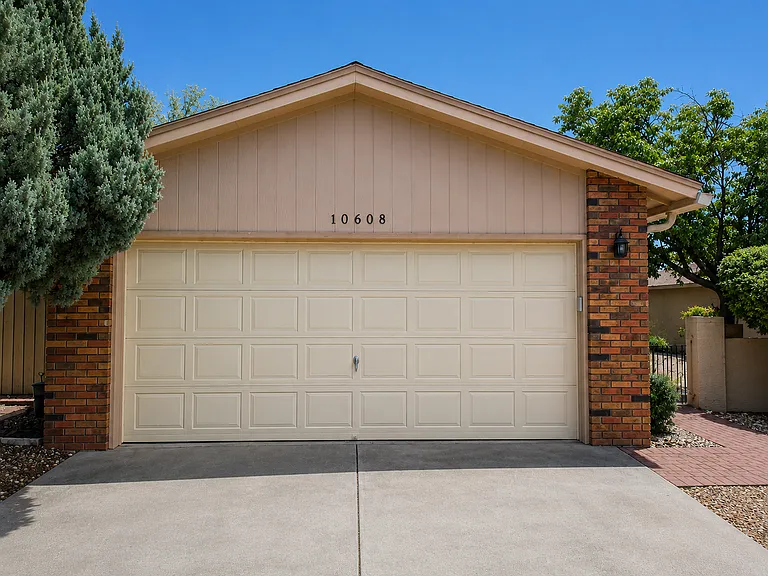 Two car garage