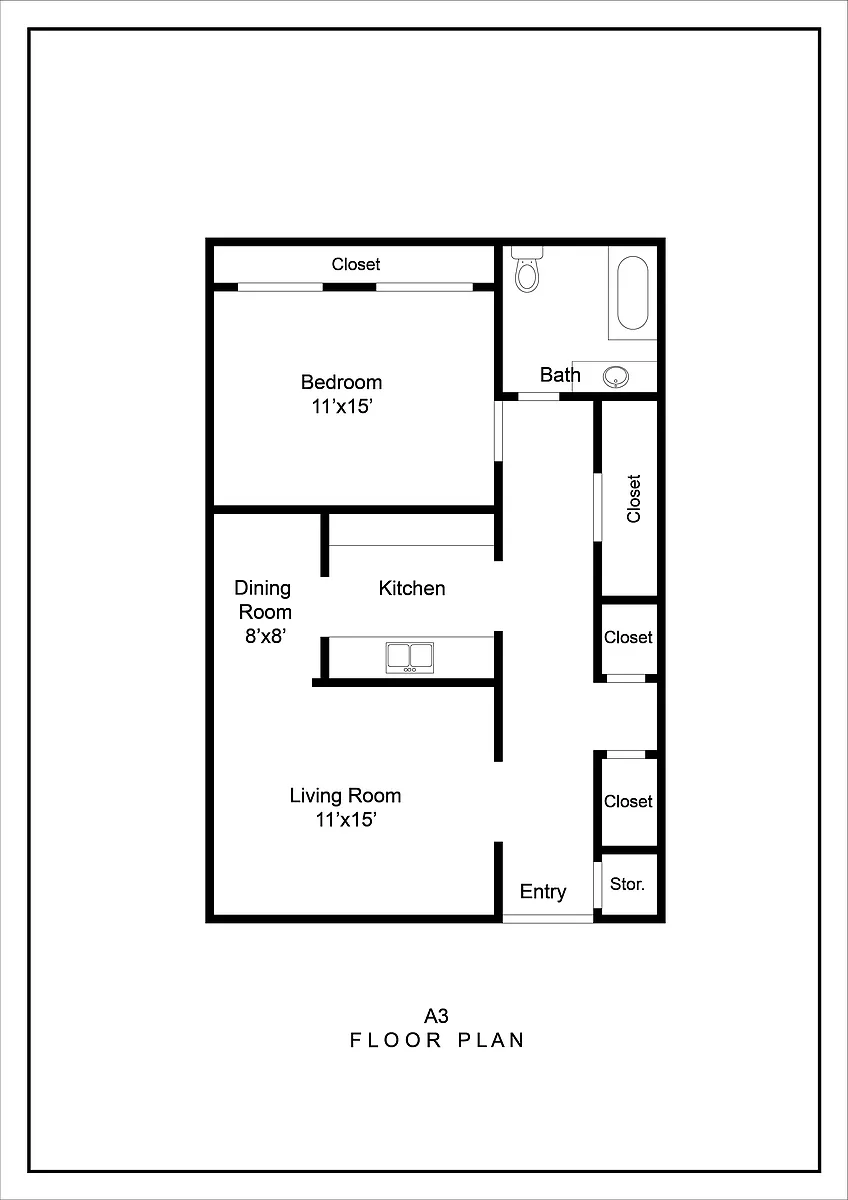 Floor plan A3