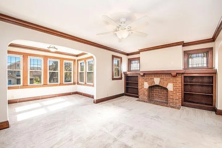 Beautiful Built-Ins - Photos are of the upper unit but lower unit is being rented. Finishes and layout are the same.